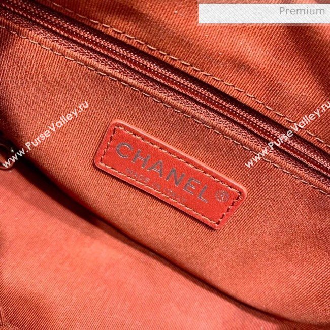 Chanel Samll CHANELS GABRIELLE Hobo Bag in Aged Calfskin AS0865 Red 2020(Top Quality) (SY-20042232)