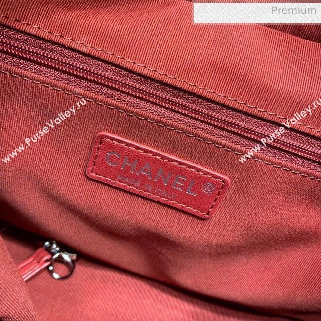 Chanel Medium CHANELS GABRIELLE Hobo Bag in Aged Calfskin AS1582 Red 2020(Top Quality) (SY-20042231)