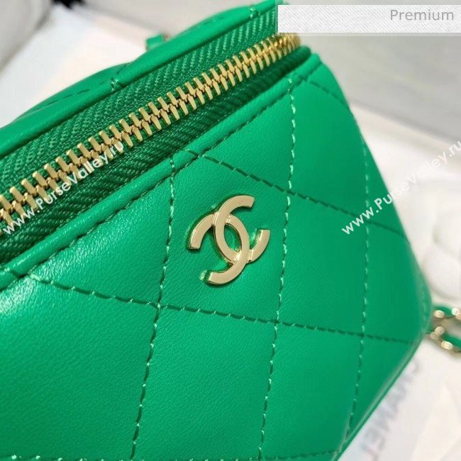 Chanel Mini Vanity with Classic Chain AP1340 Green 2020 (SS-20042501)