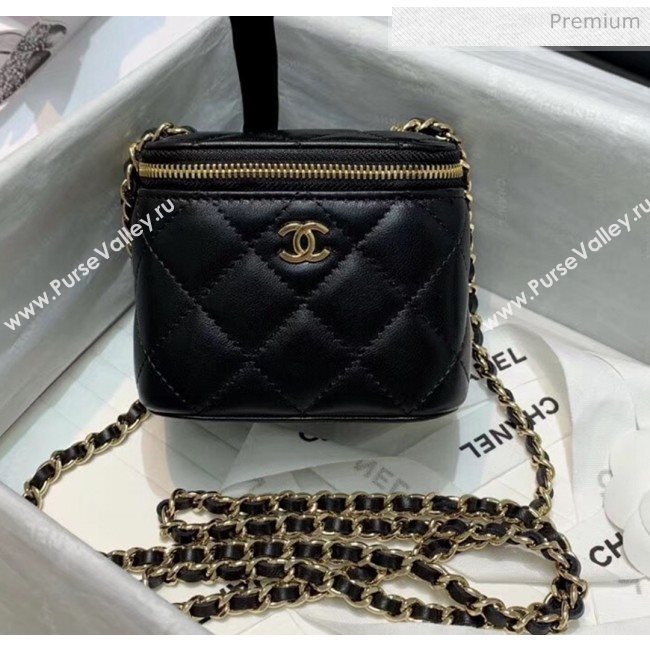 Chanel Mini Vanity with Classic Chain AP1340 Black 2020 (SS-20042502)