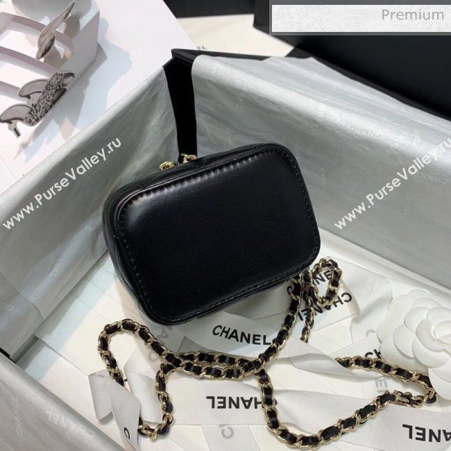 Chanel Mini Vanity with Classic Chain AP1340 Black 2020 (SS-20042502)