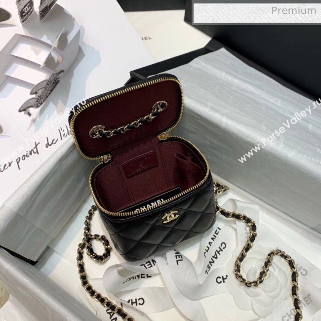 Chanel Mini Vanity with Classic Chain AP1340 Black 2020 (SS-20042502)