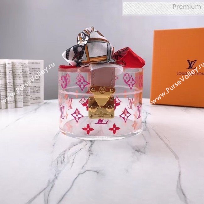 Louis Vuitton Plexiglass Scott Box Pink GI0362(exclude bandeau) (YL-20042426)