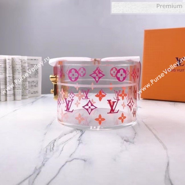 Louis Vuitton Plexiglass Scott Box Pink GI0362(exclude bandeau) (YL-20042426)