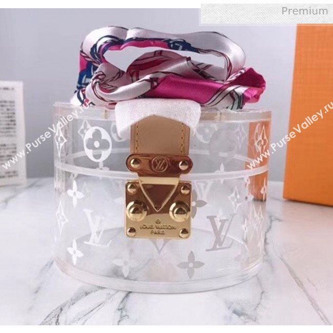 Louis Vuitton Plexiglass Scott Box Nude GI0203(exclude bandeau) (YL-20042427)