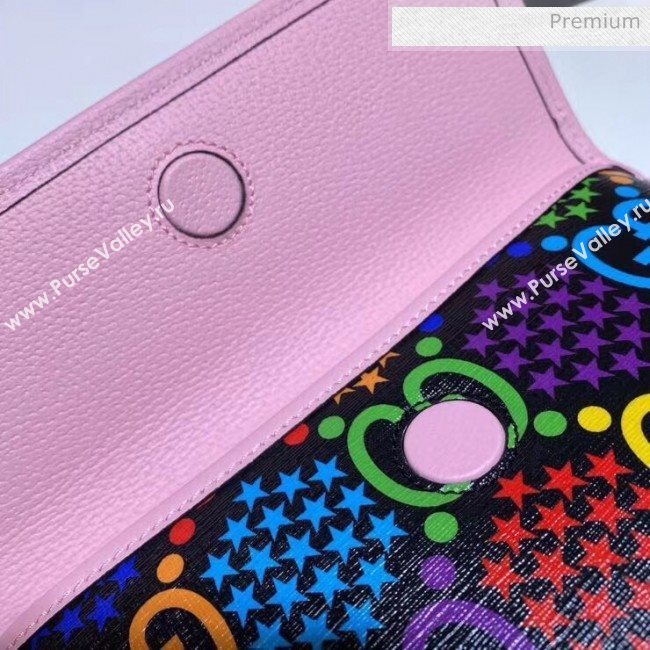Gucci GG Psychedelic Belt Bag 598113 Pink 2020 (DLH-20043042)