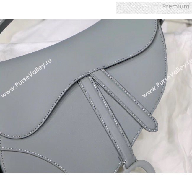 Dior Gray Stone Saddle Matte Calfskin Bag 2020 (XXG-20042941)