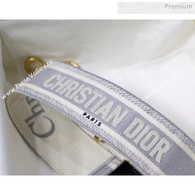 Dior Christian Dior Embroidered Strap Gray 2020 (XXG-20042945)