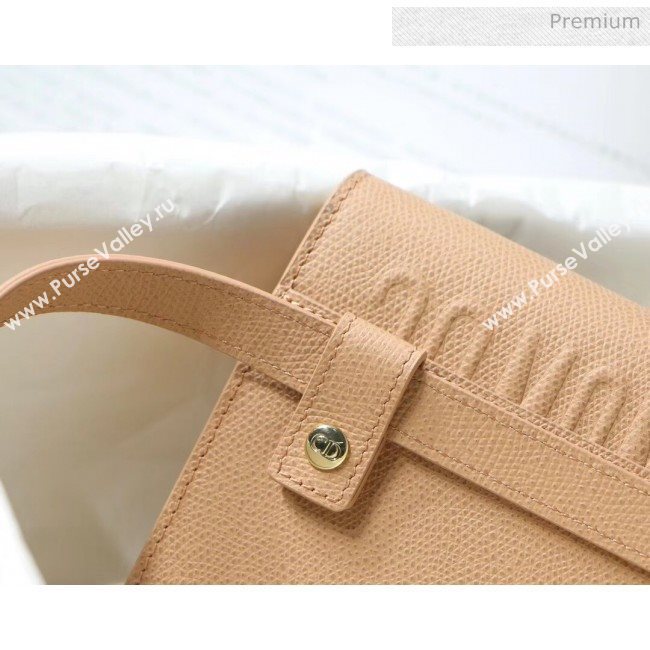 Dior 30 Montaigne Grainy Calfskin 2-in-1 Pouch Nude Pink 2020 (XXG-20043022)