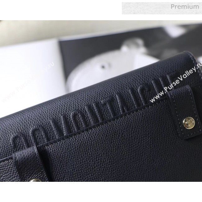 Dior 30 Montaigne Grainy Calfskin 2-in-1 Pouch Black 2020 (XXG-20043023)