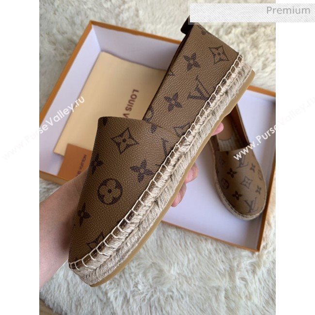 Louis Vuitton Monogram Espadrilles Light Coffee 2019 (For Women and Men) (MD-0022507)