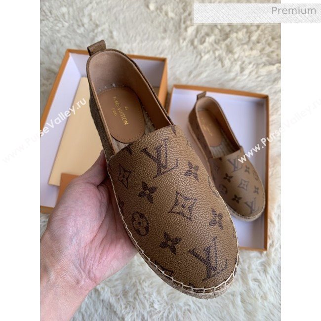 Louis Vuitton Monogram Espadrilles Light Coffee 2019 (For Women and Men) (MD-0022507)