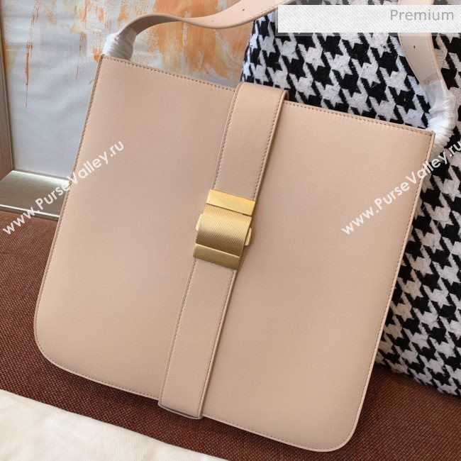 Bottega Veneta Marie Lambskin Slim Padded Shoulder Bag Nude 2019  (MS-0030213)