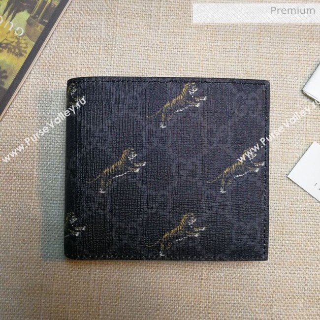 Gucci GG Canvas Wallet with Tigers Print 575133 2019 (DLH-0030306)