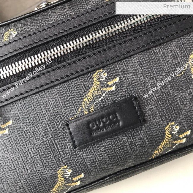 Gucci Bestiary GG Canvas Belt Bag with Tigers Print 474293 2019 (DLH-0030307)