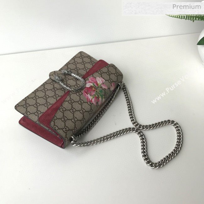 Gucci Dionysus Bloom GG Canvas Small Shoulder Bag 499623 Burgundy 2020 (DLH-20030834)