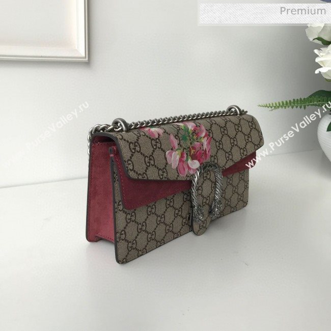 Gucci Dionysus Bloom GG Canvas Small Shoulder Bag 499623 Burgundy 2020 (DLH-20030834)