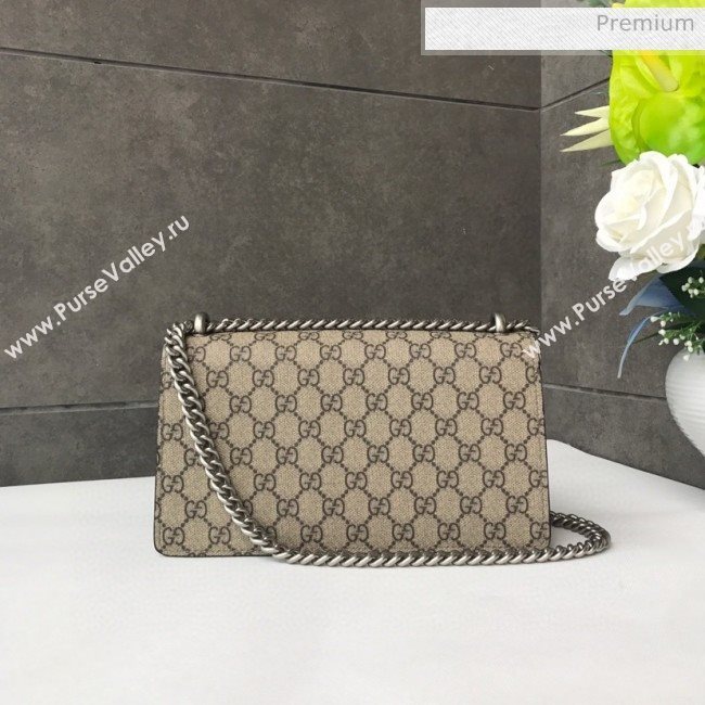 Gucci Dionysus GG Canvas Small Shoulder Bag 499623 Khaki 2020 (DLH-20030833)