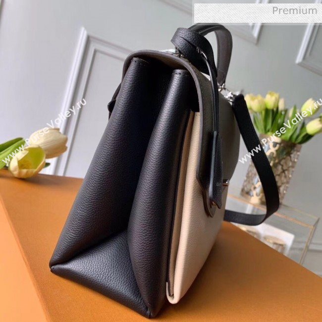 Louis Vuitton Mylockme Schoolbag Shaped Top Handle Bag M55323 Beige/Green/Black 2020 (KI-20031119)