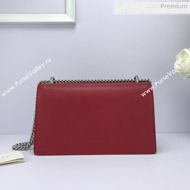 Gucci Dionysus Leather Small Shoulder Bag 400249 Red  (DLH-20031123)