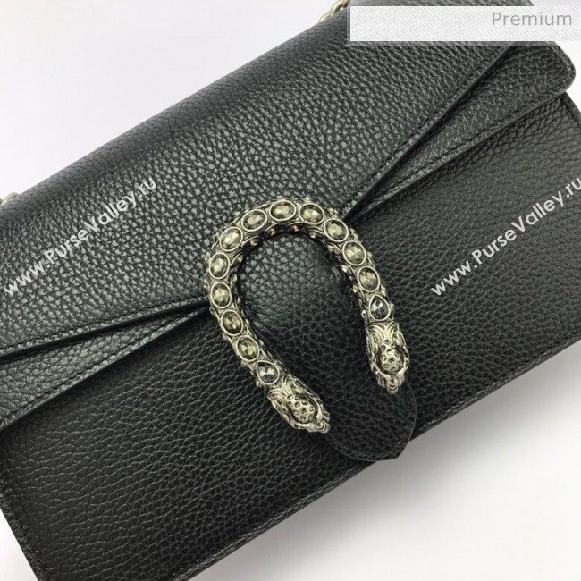 Gucci Dionysus Leather Small Shoulder Bag 400249 Black (DLH-20031124)