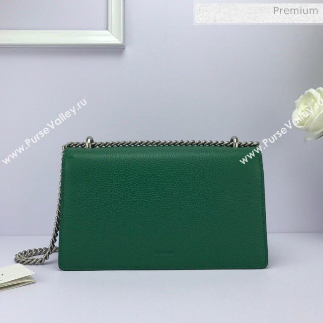 Gucci Dionysus Leather Small Shoulder Bag 400249 Green (DLH-20031125)