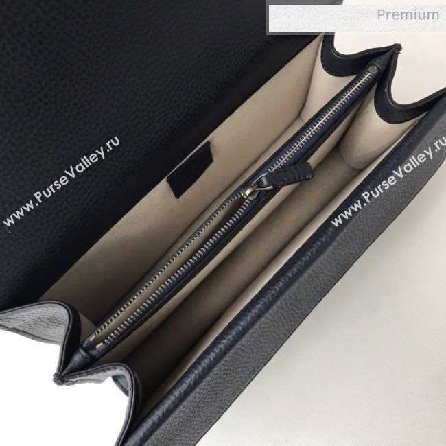 Gucci Dionysus Leather Small Shoulder Bag 400249 Navy Blue  (DLH-20031128)