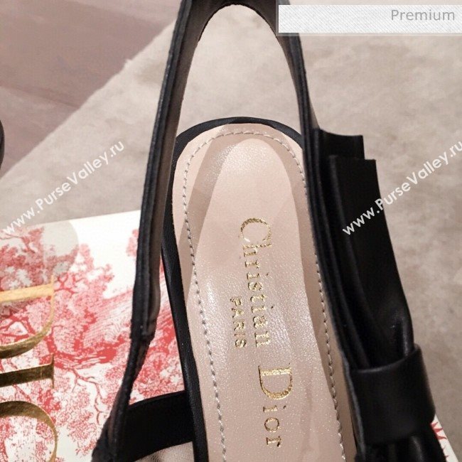 Dior Sweet-D Slingback Pumps in Beads Embroidered Fishnet Green 2020  (KL-200313020)