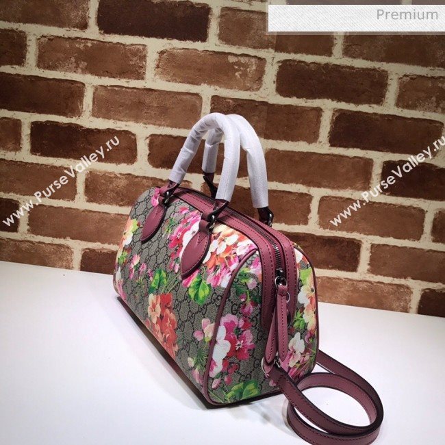 Gucci GG Canvas Flower Boston Bag 409529 Red (DLH-200313028)