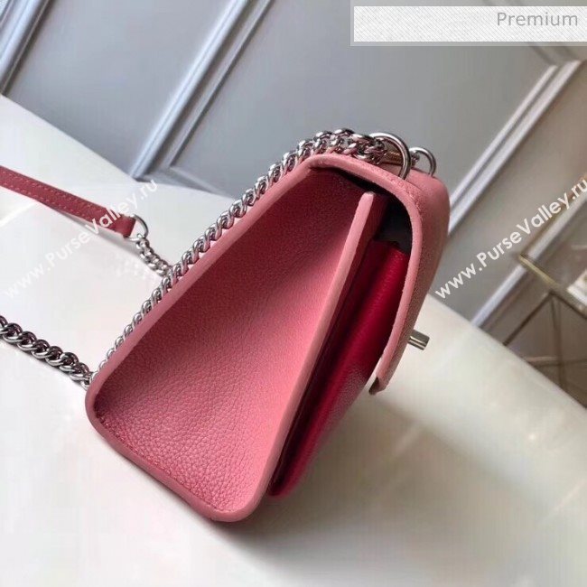 Louis Vuitton Mylockme BB Schoolbag Shaped Shoulder Bag M51492 Pink/Red 2020 (KI-20031116)