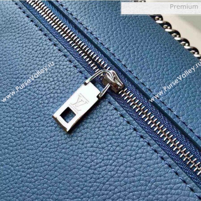 Louis Vuitton Mylockme BB Schoolbag Shaped Shoulder Bag M51418 Blue/Beige 2020 (KI-20031117)