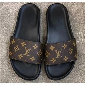 Louis Vuitton Waterfront Rubber Mules Monogram Canvas (yiming-9061730)