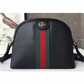 Gucci Web Ophidia Small Shoulder Bag 499621 Leather Black 2019 (delihang-9061410)