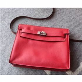 Hermes Kelly Danse Bag in Swift Leather Red (AYAN-9062803)