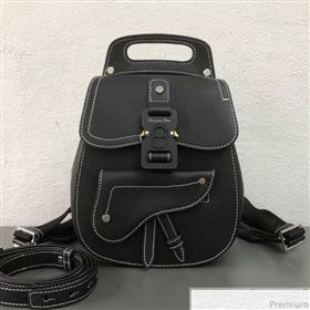 Dior Mens Small Saddle Homme Backpack Black 2019 (WEIP-9032726)