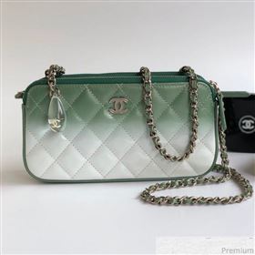 Chanel Gradual Clutch with Chain Green 2019 (YD-9040309)