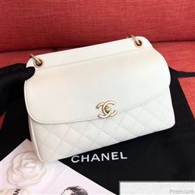 Chanel Flap Bag AS0416 White 2019 (KN-9040314)