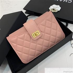 Chanel Buckle Card Holder Light Pink (PPP-9040326)