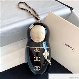 Chanel The Russian Doll Clutch/Crossbody Bag Black (KN-9031507)