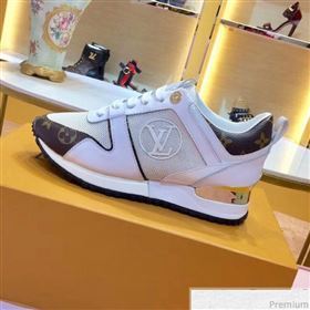 Louis Vuitton Run Away Sneaker 1A4XNL Monogram Canvas/White 2019 (SIYA-9030840)