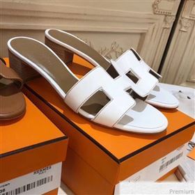 Hermes Oasis Sandals White (ALZ-9030859)