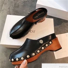 Dior Walk"NDior Slingbacks Mules in Black Calfskin 2019 (EM-9040435)