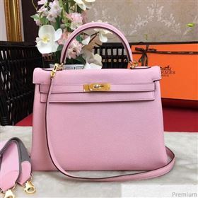 Hermes Kelly 32cm in Original Togo Leather Bag Light Pink (AMIN-9032752)