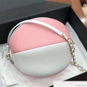 Chanel Beach Ball Handbag AS0512 Pink/White 2019 (YD-9041101)