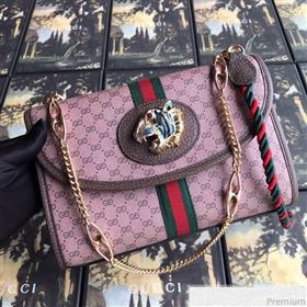 Gucci Rajah GG Small Shoulder Bag 570145 Pink 2019 (BLWX-9041237)