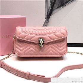 Bvlgari Serpenti Forever Belt Bag 287568 Pink 2019 (XYD-9041260)