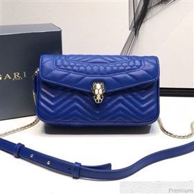 Bvlgari Serpenti Forever Belt Bag 287568 Blue 2019 (XYD-9041261)