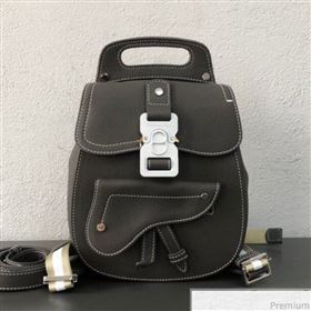 Dior Mens Small Saddle Homme Backpack Grey 2019 (WEIP-9041309)