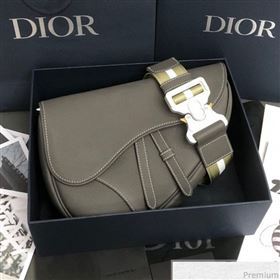 Dior Mens Saddle Bag Grey 2019 (WEIP-9041310)