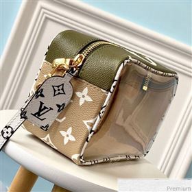 Louis Vuitton Beach Pouch in Monogram Canvas and PVC M67610 White / Khaki 2019 (LVSJ-9041203)